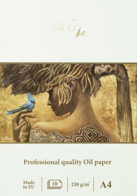 SMLT art Blok professional Oil, A4, 10 listů, 230g/m2