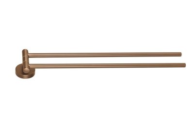Moon Bronze Držák na ručník dvouramenný 40602
