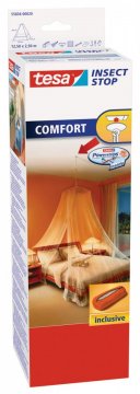 Moskytiéra COMFORT s háčkem na strop, bílá, 12,5m x 2,5m