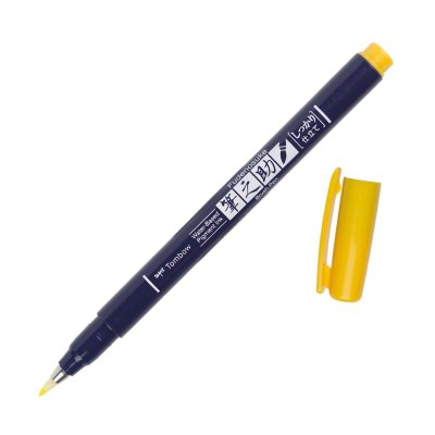 Tombow Štětcový fix Fudenosuke, yellow