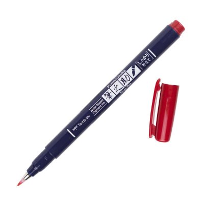 Tombow Štětcový fix Fudenosuke, red