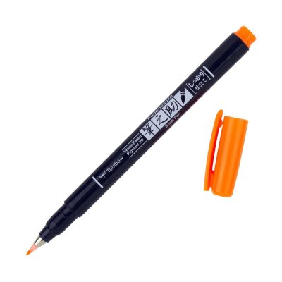 Tombow Štětcový fix Fudenosuke, neon orange